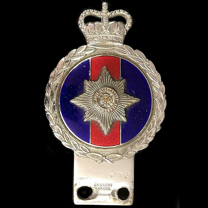 Irish Guards car badge