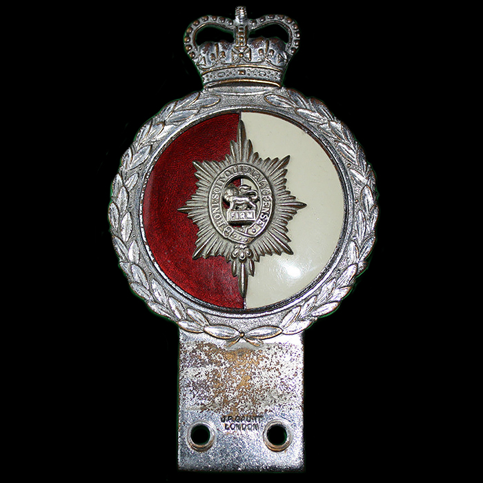 Royal Worcestershire Regiment car badge