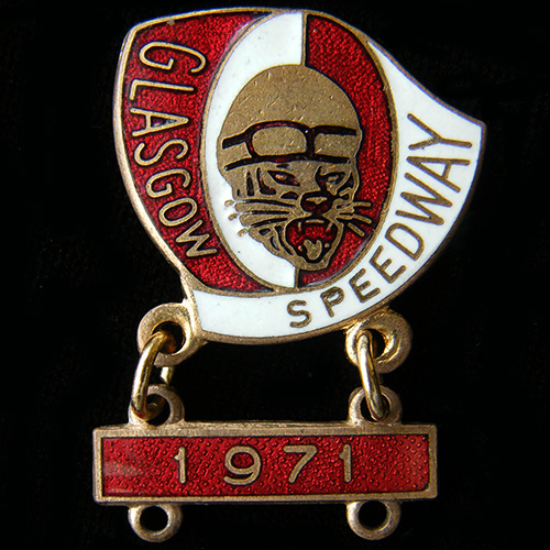 Glasgow Speedway Lapel Badge