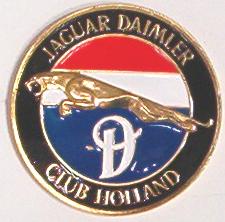 Jaguar & Daimler Club Holland Car badge