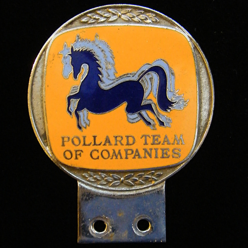 Pollard Team of Companies Car Badge