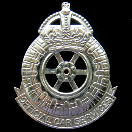 Official Car Service Car Badge