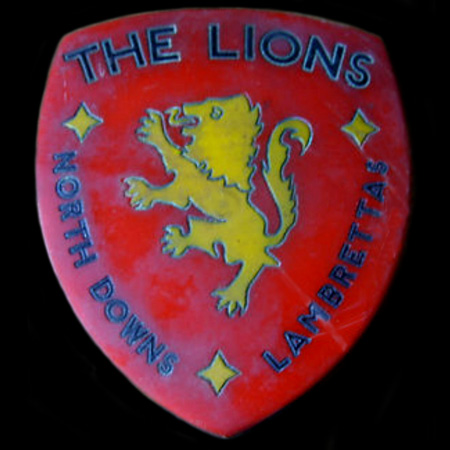 North Downs Lambretta Club Machine Badge
