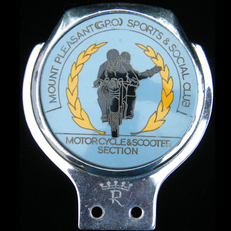 Mount Pleasant  Machine Badge