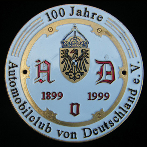 Automobilclub von Deutschland e.V. Car badge