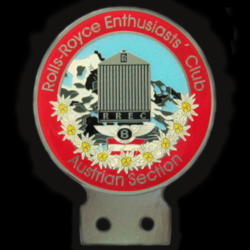 Rolls Royce Enthusiasts Club Austrian Section Car Badge