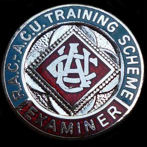 Auto Cycle Union Lapel Badge