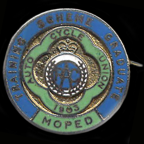 Auto Cycle Union Lapel Badge