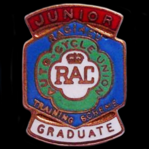 Auto Cycle Union Lapel Badge