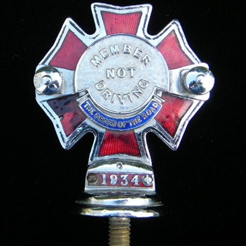 Order of the Road Car Badge