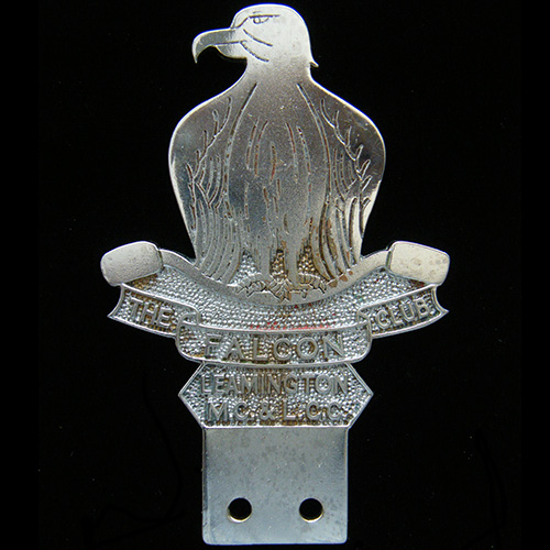 Falcon Motor Cycle & Light Car Club Leamington  Car Badge
