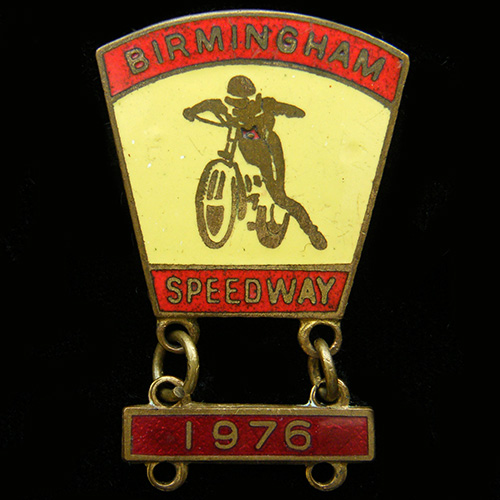 Birmingham Speedway lapel badge