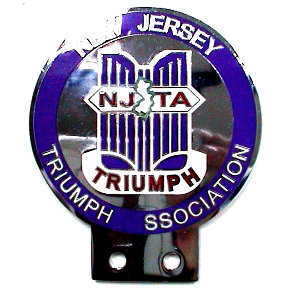 New Jersey Triumph car badge
