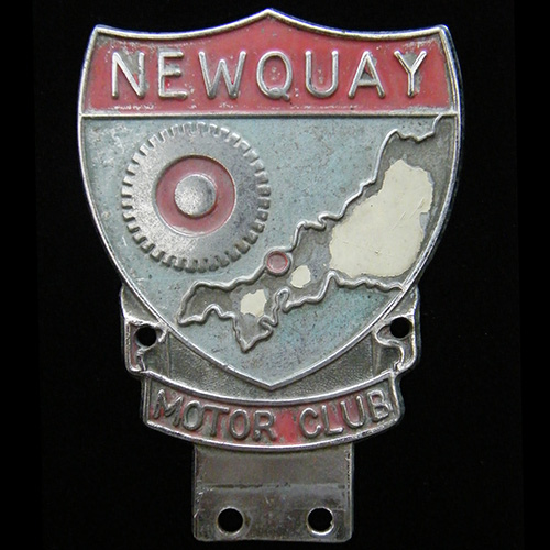 Newquay Motor Club Car Badge