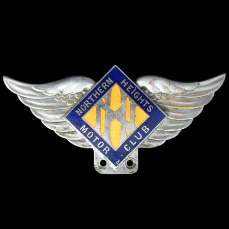 Northern Heights Motor Club (Islington) Car Badge