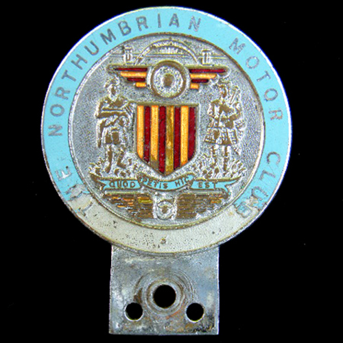 Northumbrian Motor Club car badge