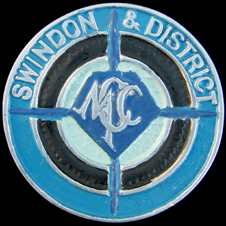 Swindon & District Motor Cycle Club Car Badge 
