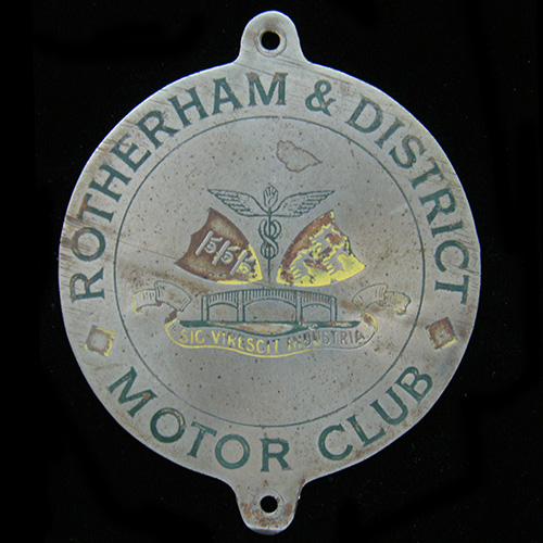 Rotherham & District Motor Club Car Badge