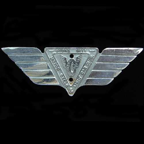 Stoke City Motor Cycle & Light Car Club Car Badge