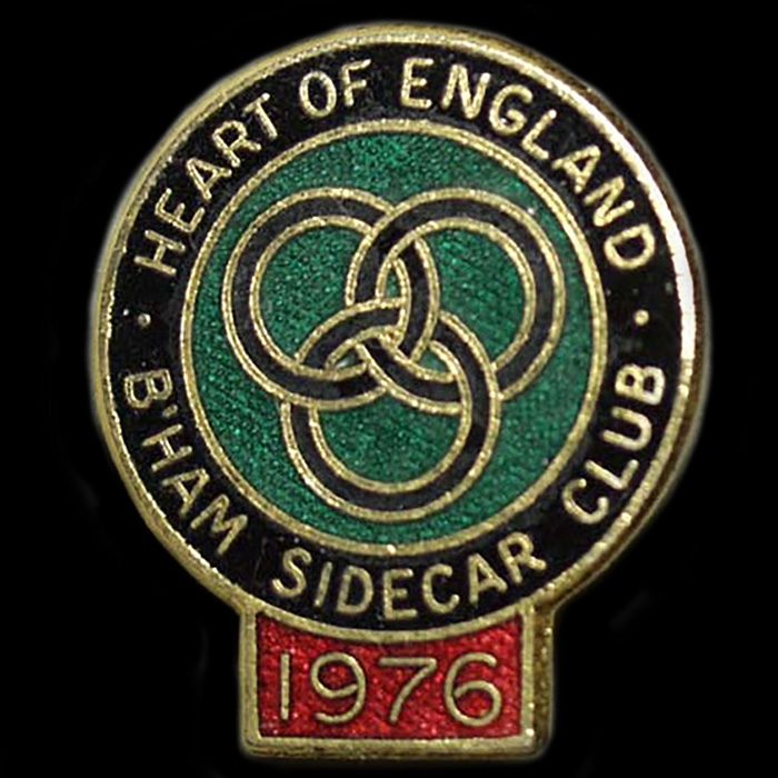 Heart of England Sidecar Club pin Badge