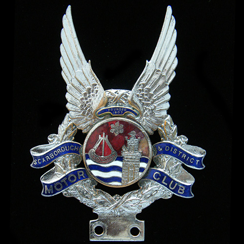 Scarborough & District Motor Club Car Badge