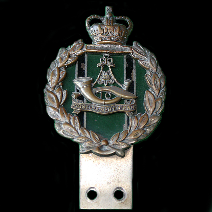 10th Gurker Rifles car badge