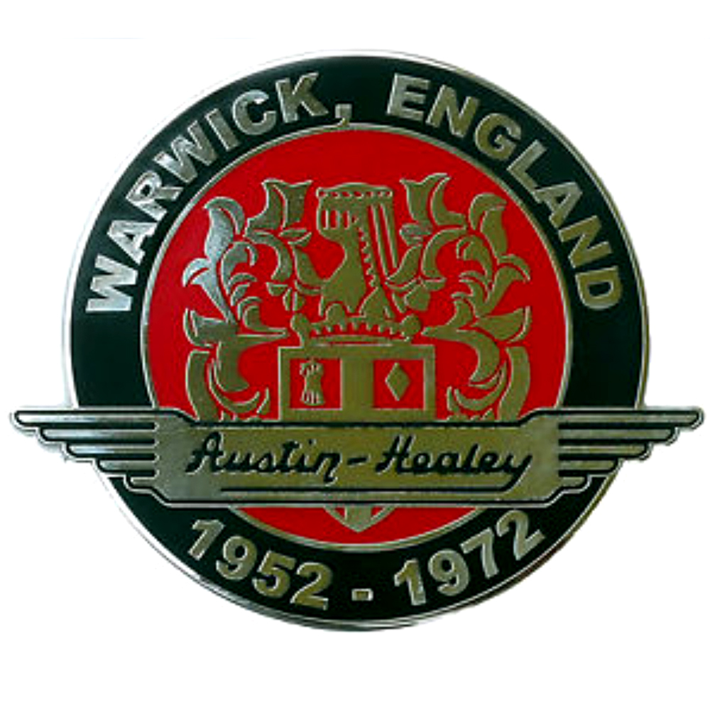 Austin Healey Warwick car badge