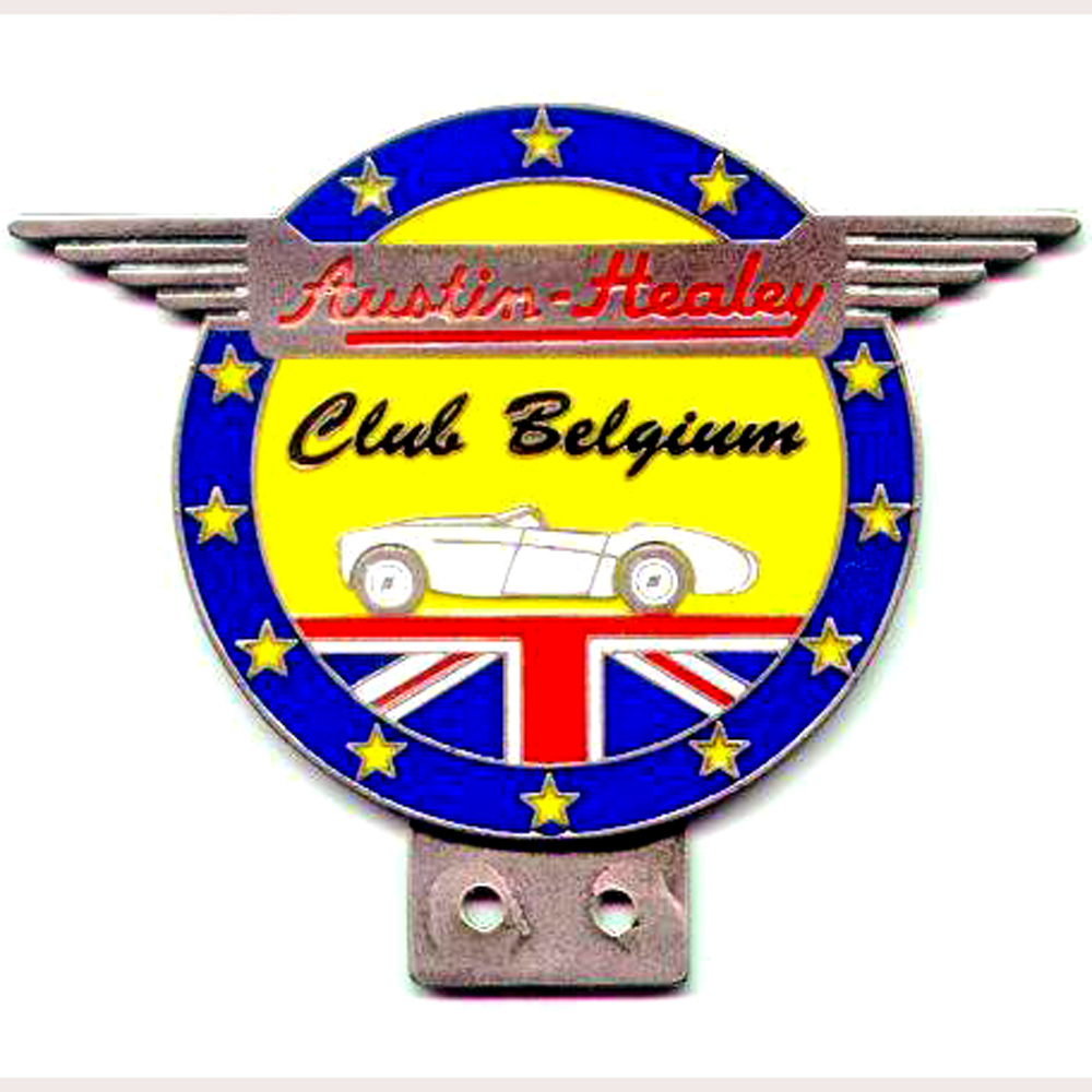 Austin Healey Club Belgium car badge