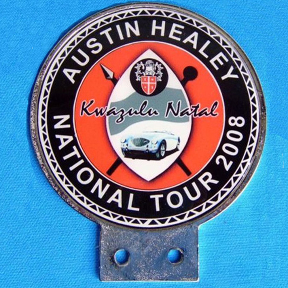 Austin Healey National Tour 2008 car badge