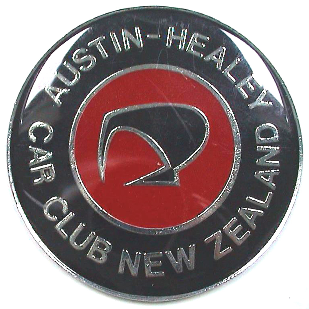 Austin Healey Car Club of New Zealand car badge