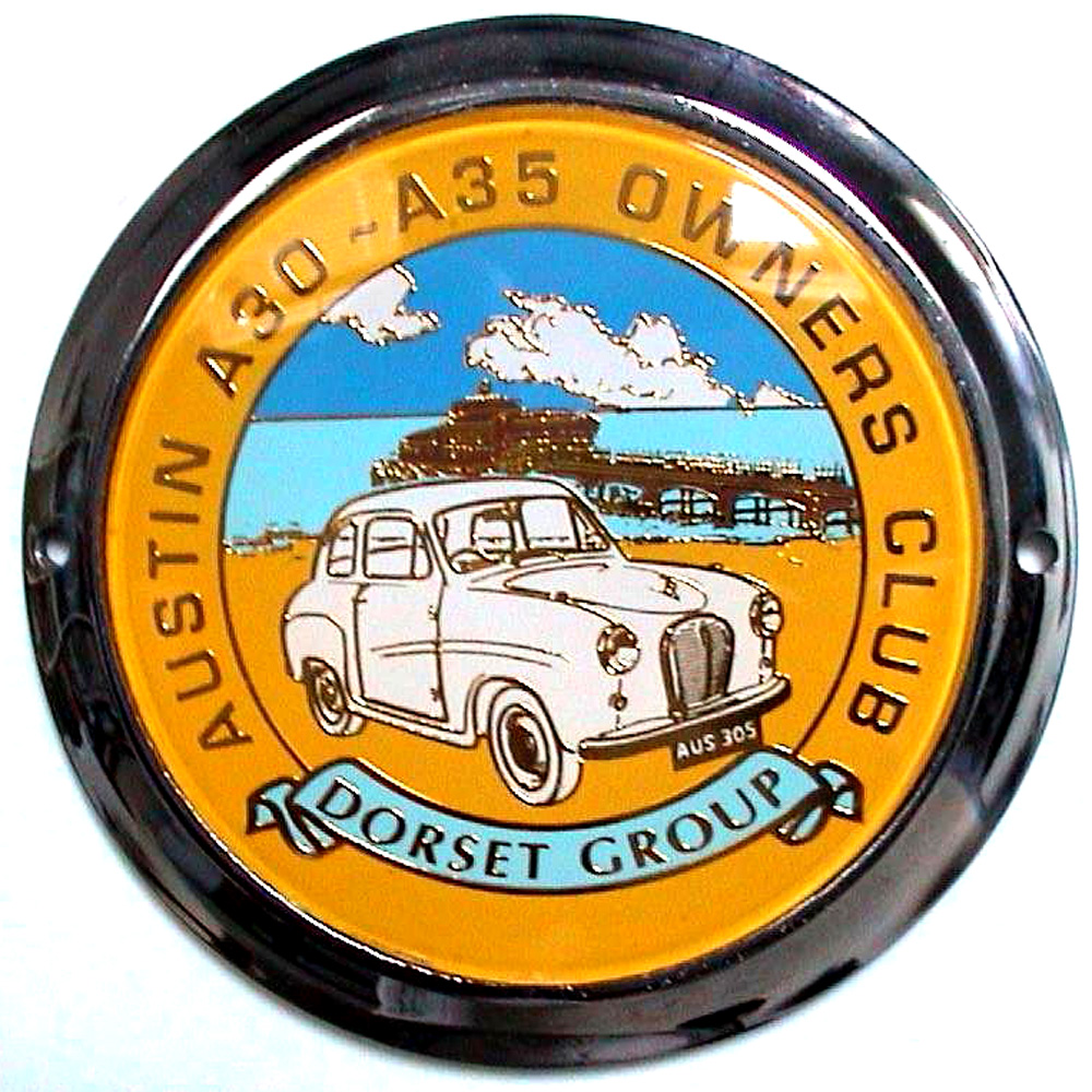 Austin 30-35 Owners Club Dorset car badge