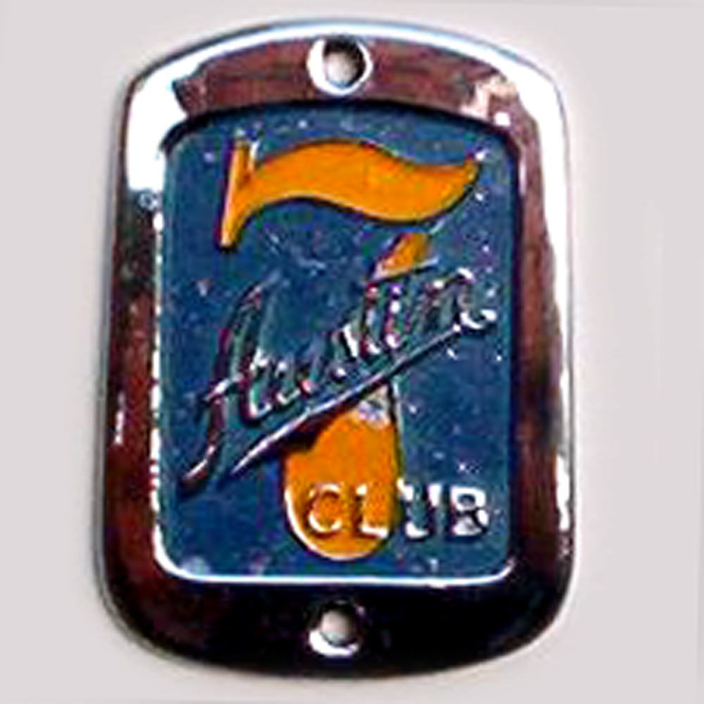 Austin 7 Club car badge