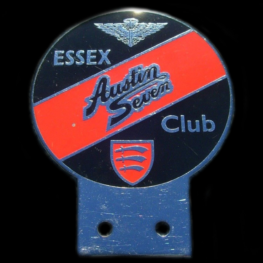 Essex Austin Seven Club car badge