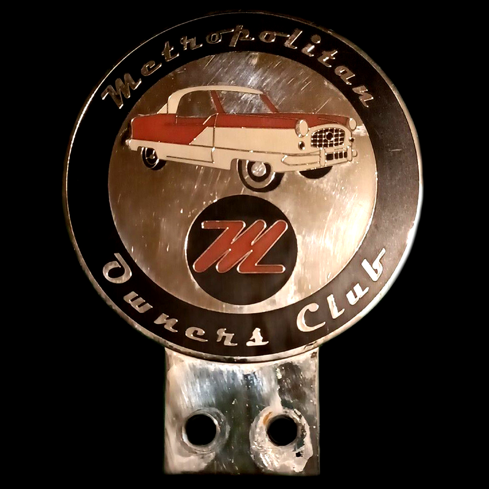 Metroploitan Owners Club car badge