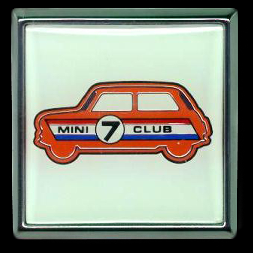 Dutch Mini 7 Club car badge