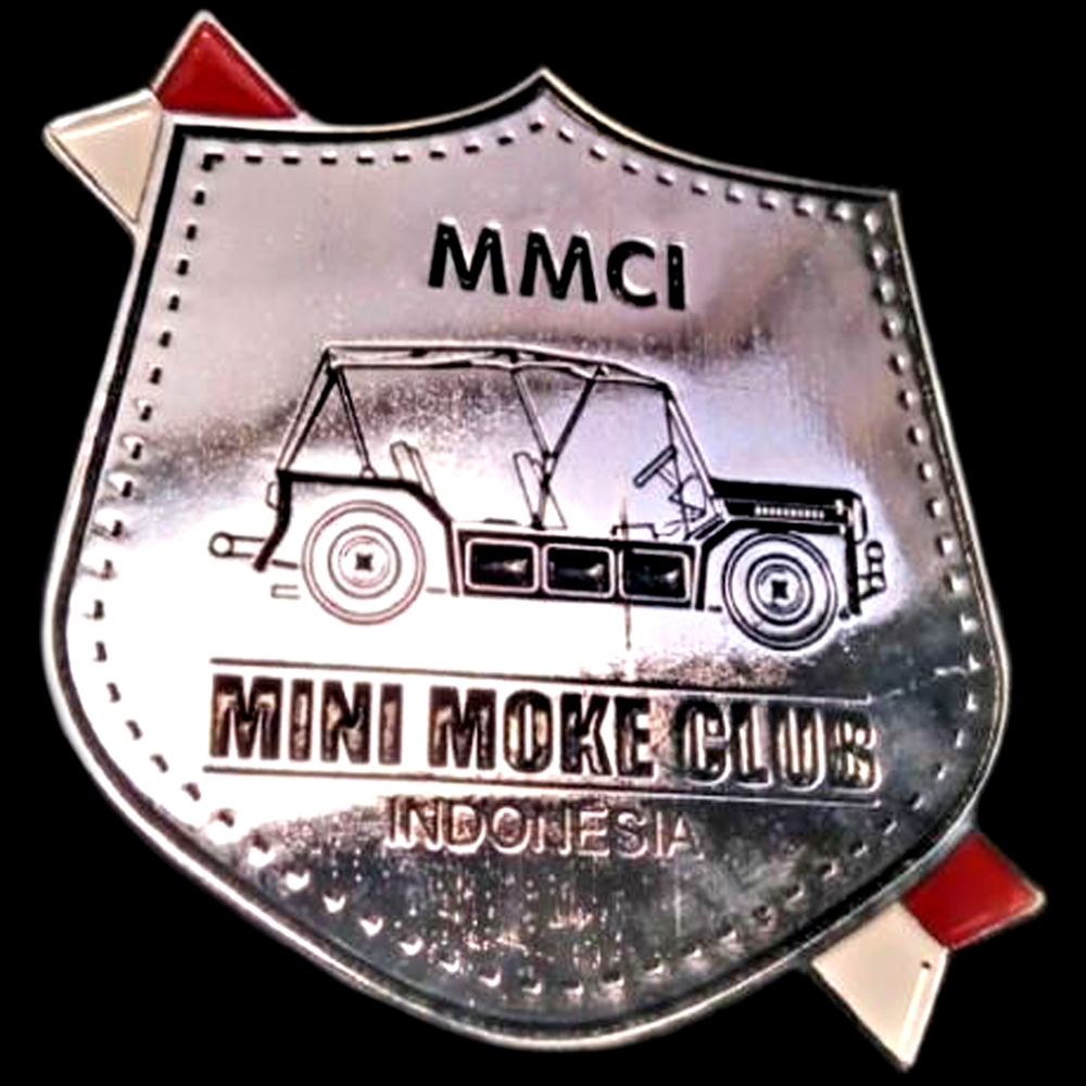 Austin Mini Moke Club of Indonesia car badge