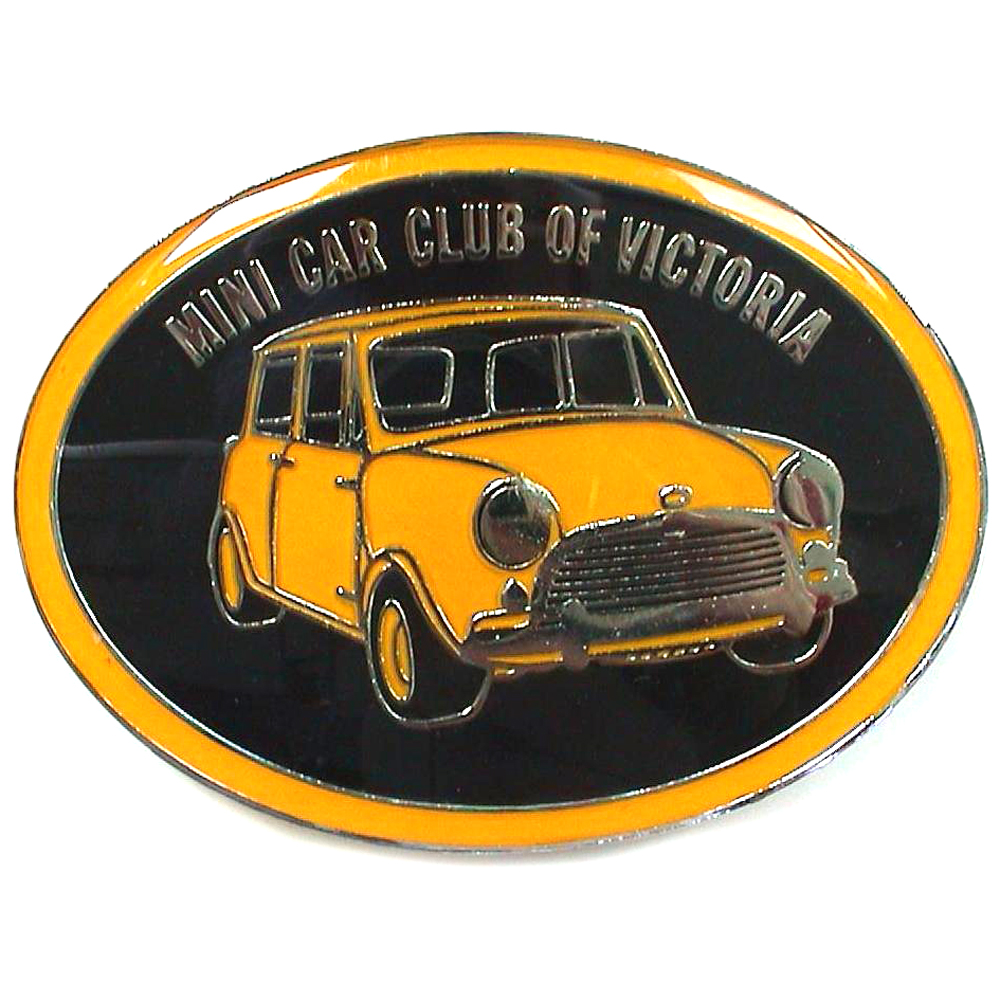 Mini Car Club of Victoria car badge