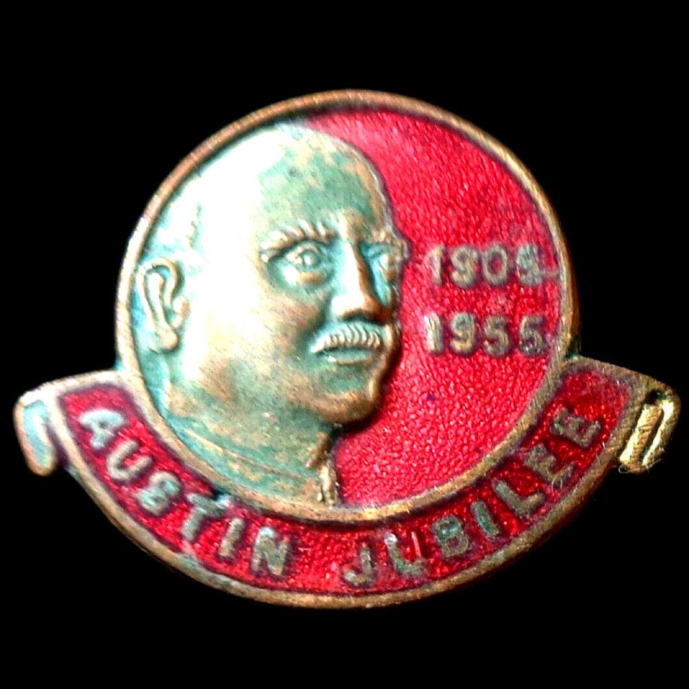 Austin Jubilee pin badge 