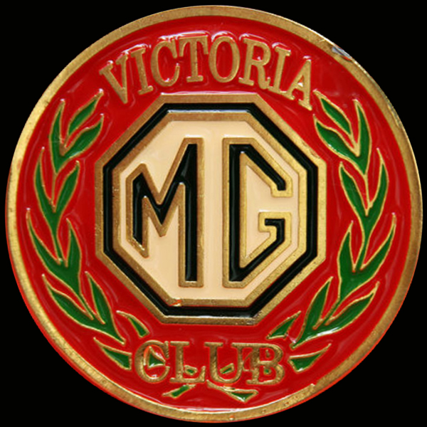 MG Victoria Car Badge