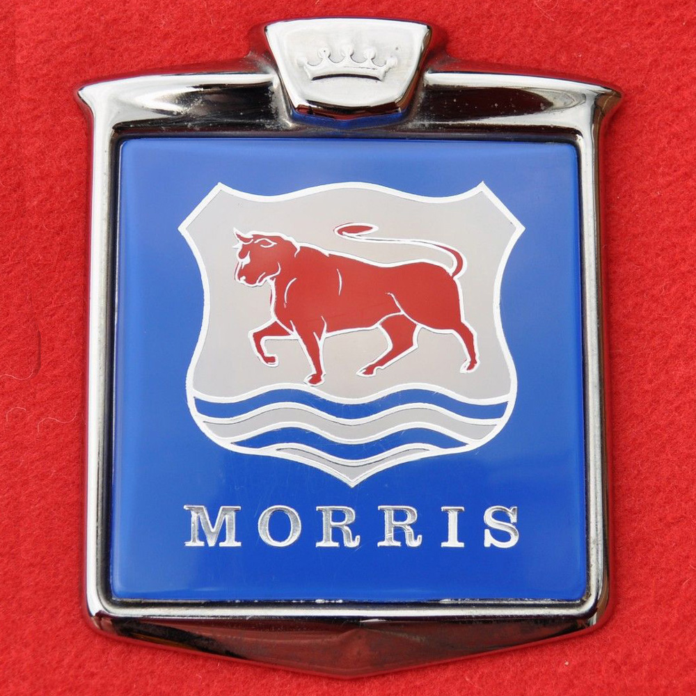 Morris car badge