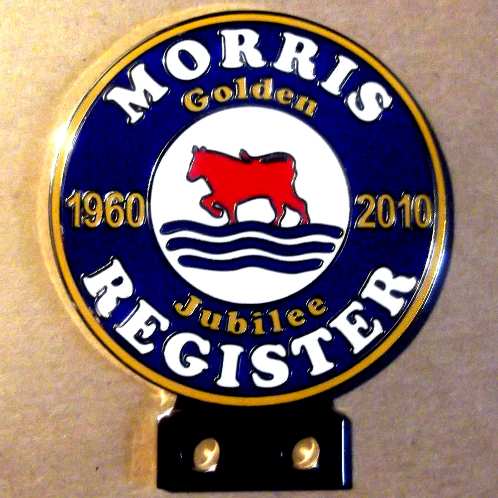 Morris Register car badge