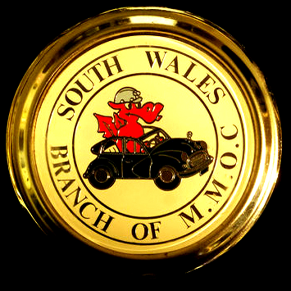 Morris Minor Owners Club of South Wales  car badge