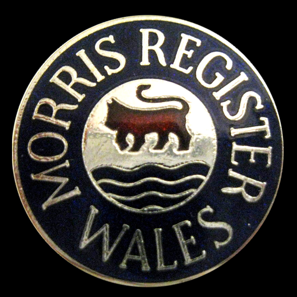 Morris Register Wales car badge