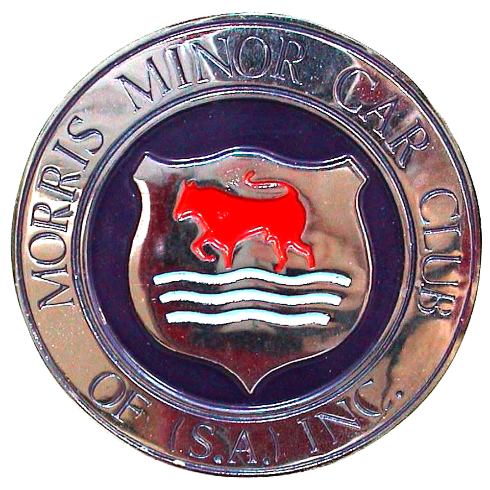 Morris Minor Club car badge 