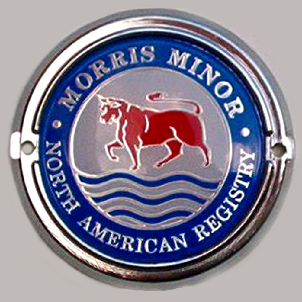 Morris Minor car badge 