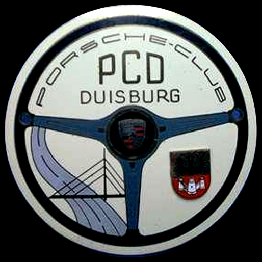 Porsche Club Duisburg  car badge