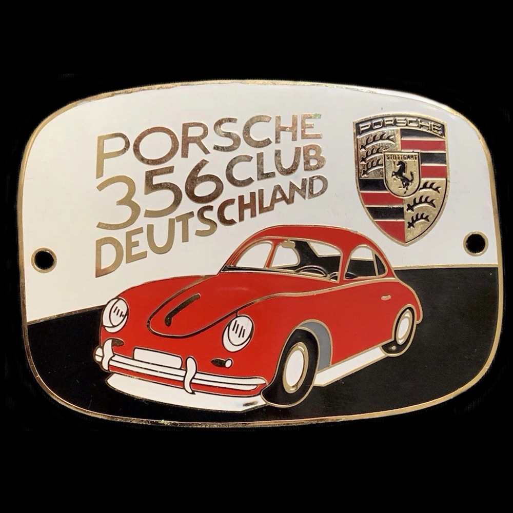 Porsche 356 Club Deutschland car badge