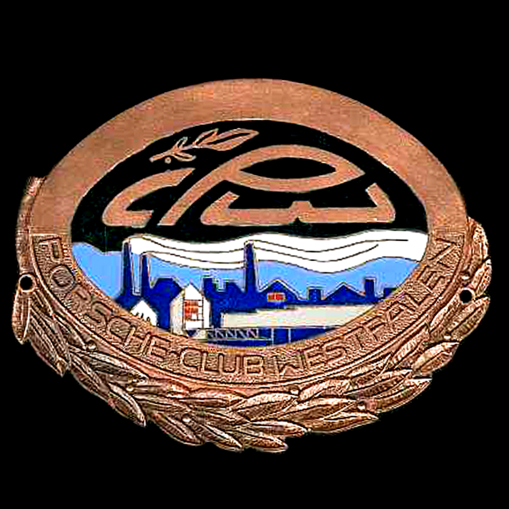 Porsche Club Westfalen  car badge