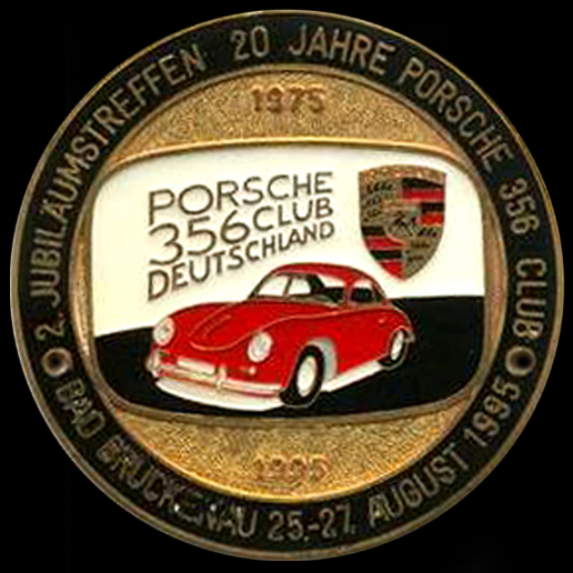 Porsche 356 Club Deutschland  car badge