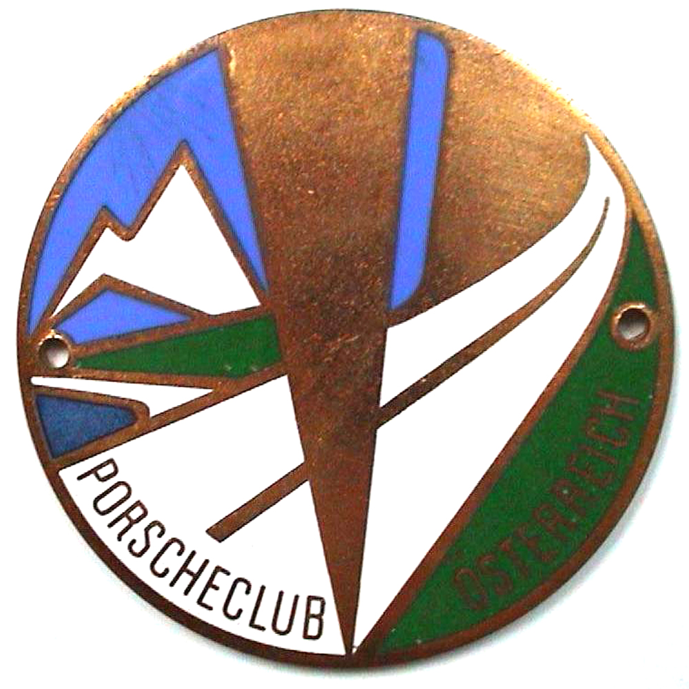 Porsche Club of Austria car badge